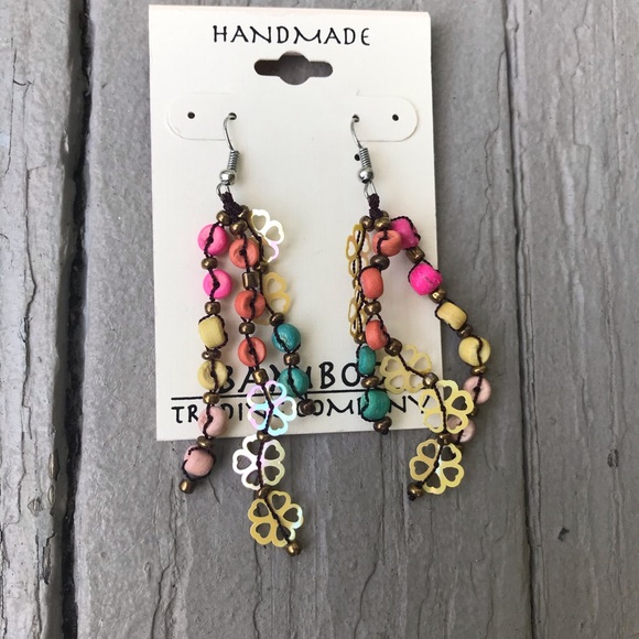 Bamboo Trading Co Necklace, Bracelet and Earrings, NEW - Picture 4 of 5